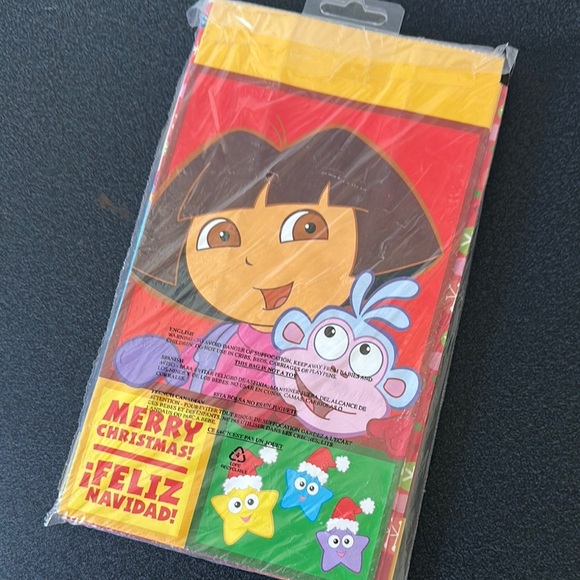 Dora the Explorer Paper Treat Bags new sealed 04-05 - Picture 2 of 2